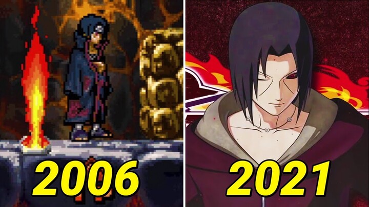 Itachi Uchiha Evolution in Naruto Games 2004-2021