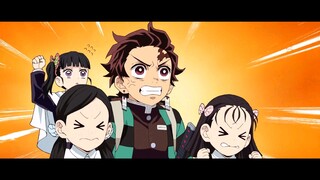 tanjiro is so cute when he's angry