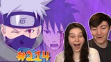 My Girlfriend REACTS to Naruto Shippuden EP 214 (Reaction/Review)