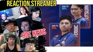 REAKSI STREAMER (TANGGAPAN) EVOS FERXIIC TURUN MDL