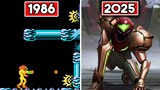 Evolution of Metroid Games (1986 - 2025) 4K
