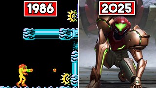 Evolution of Metroid Games (1986 - 2025) 4K