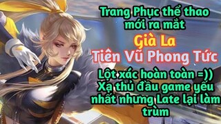 [ Vương Giả Vinh Diệu ]  Review skin mới ra mắt Già La Tiên Vũ Phong Tức cực ngầu và siêu đẹp