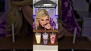 People drinking the grimace shake but.. #shorts #edit #grimaceshake