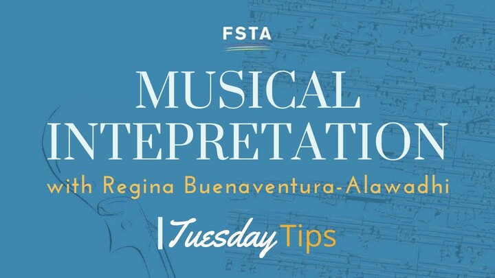 Musical Interpretation with Regina Buenaventura-Alawadhi