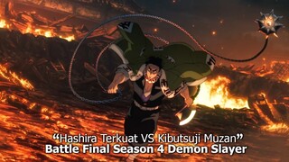 EPIC SOLO MUZAN VS HIMEJIMA GYOMEI - BATTLE ENDING SEASON 4 SEBELUM INFINITY CASTLE FINAL