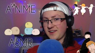 ASMR Talking About Anime (Recommendations) | Tapping