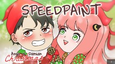 Anya X Damian Natal | Speedpaint | Fanart Anya