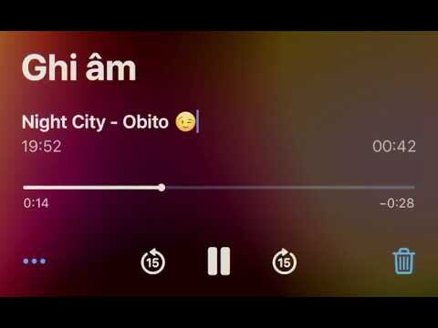 Giữa đêm nghe demo City Night của Obito