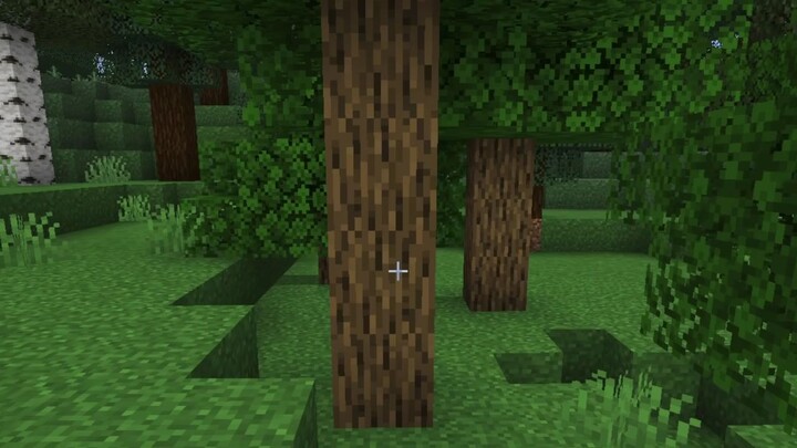 God playing Minecraft