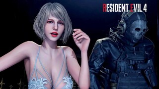 Ghost Rescues Sweet Angelic Ashley - RE4 Remake PC 4K