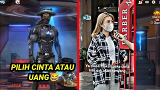 KETIKA DISURUH PILIH CINTA ATAU UANG😜😂