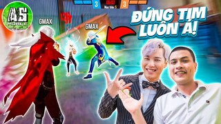 [Free Fire] AS Giao Lưu Cùng Anh GMAX Muốn Rớt Tim Ra Ngoài  | AS Mobile