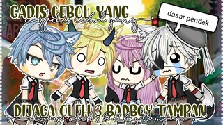 Gadis Cebol Yang Dijaga Oleh 3 Badboy Tampan | Gacha Life Indonesia | Glmm Indonesia