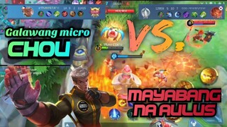 Chou micro na galawan V.S aulus na panay TP!?😱😱 Chou gameplay no cut