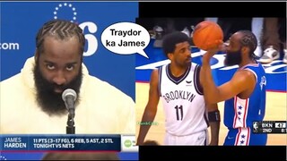 Traydor Ka James Harden Ilocano Interview Nets Vs Sixers