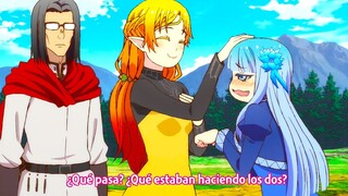 Sui (la ELFA) se reencuentra con Mabel y acaricia a su mascota🔥Isekai Ojisan Momentos Divertidos