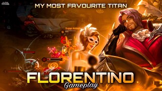 Florentino Jungle Gameplay | My Most Favourite and Hardest Titan to Play | Clash of Titans | AoV