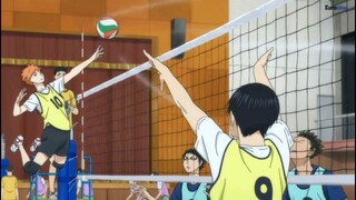 Scene haikyu paling kece🔥😎(real life vs anime)