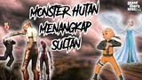 Monster Hutan menangkap Sultan Bocil, Peri Elsa dan Naruto Upin Bersatu  GTA5