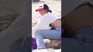 Hot girl farts on guy