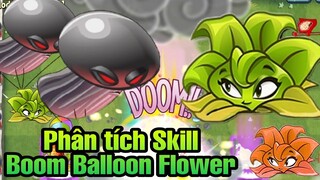 Phân tích kỹ năng Boom Balloon Flower: New plant pvz2 8.8.1 | Plants vs Zombies 2 - MK Kids