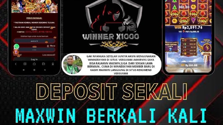 Deposit Sekali WD Berkali-kali | VERSUS888 Gacorr!!