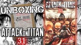 UNBOXING KOMIK ATTACK on TITAN Volume 31 asmr