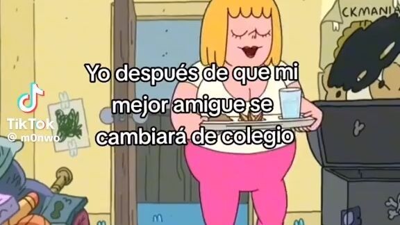 Yo cuando mi mejor amiga me abandona >:(