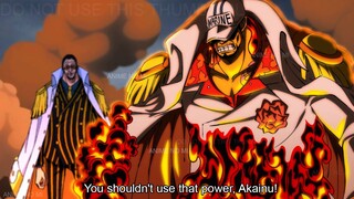 Akainu Reveals the Power He Used to Become the Most Powerful Admiral - One Piece