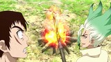 Senku Makes Golden Spear for Kinro- Dr.stone