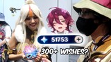 I Asked Other People to wish 300 times on My Account | Genshin Impact