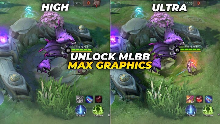 Mobile Legends Unlock Max Graphics For High & Ultra Graphics - MUST WATCH!