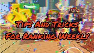 Tips And Tricks for Rank 1 Weekly in Leaderboards im BMGO