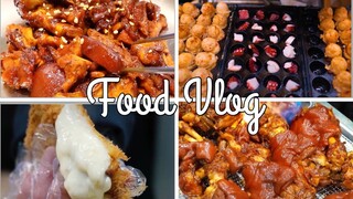 Food Vlog: Korean Street food | Những món ăn đường phố Hàn Quốc #2