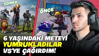 METEYİ YUMRUKLAYIP AĞLATANLARI VS'YE ÇAĞIRDIM / PUBG MOBILE