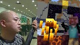 Kamu-sama rickroll trong Minecraft