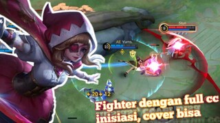 Fighter full cc!? inisiasi bisa, cover juga bisa!? counter assasin sih, cobain dah - Mobile Legends