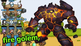 Grow Castle 100 Triệu Vàng Lập Bang Hội Triệu Hồi GOLEM Lửa - TOP GAME ANDROID IOS THÀNH EJ