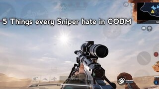 5 things every Sniper hate in CODM