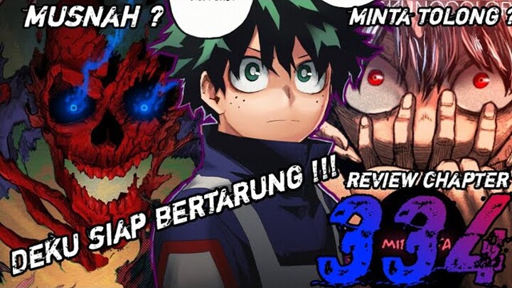 Shigaraki yang gagal & persiapan 1 minggu untuk Deku versus villain | my hero academia 334
