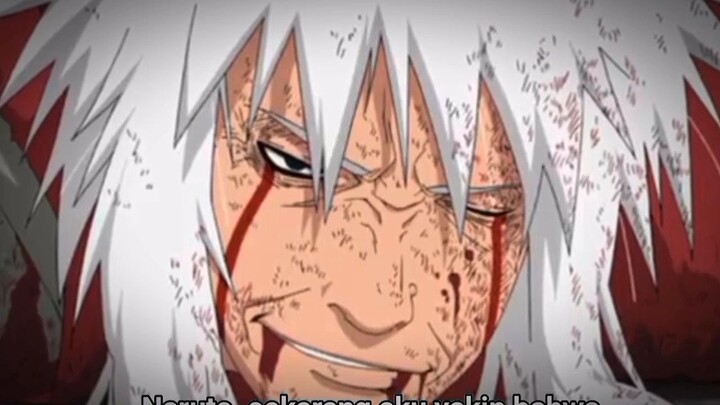 saat Jiraiya sensei meninggal⚰💀 🥺🥺😭 #sad #jiraiya #naruto