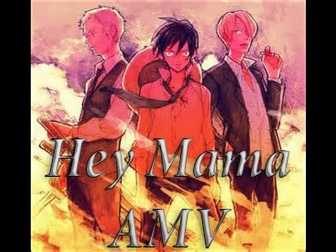 One piece Monster Trio - Hey mama ||AMV||