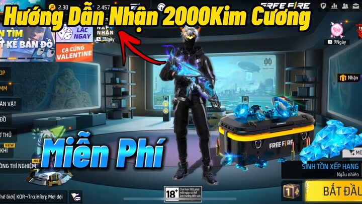 Hướng Dẫn Nhận 2000KC Free Fire Miễn Phí Đơn Giản