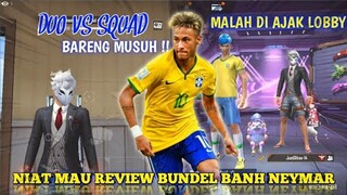 NIAT REVIEW BUNDEL TIM BRAZIL MALAH DI AJAK DUO VS SQUAD SAMA MUSUH AUTO GW...