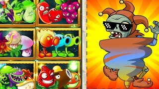 PvZ 2 สุ่มทีม Plants Vs Food Fight Jester Zombie ระดับ 10 - ทีม Plant ไหนดีที่สุด