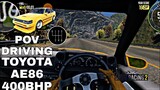 Toyota Corolla Ae86 / Hachi Roku Pov Drive Full Sound!!! | Carx Drift Racing 2