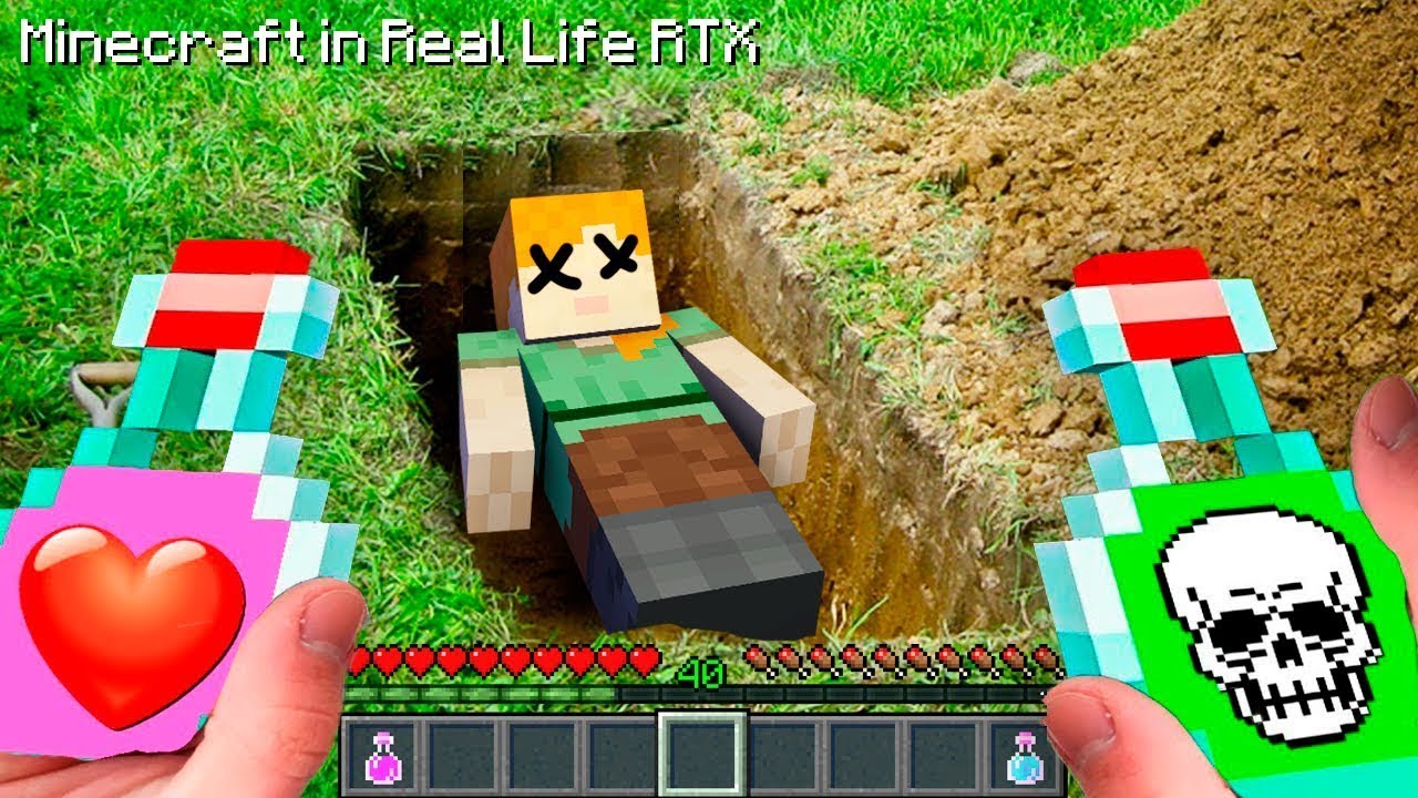 Minecraft Realista Com Alex e Steve 