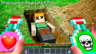 Minecraft in Real life POV Alex FIGHT or LOVE - Realistic Texture Pck minecraft Animation