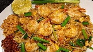 PadThai | ผัดไทยกุ้งสด | วิธีทำผัดไทย | Pad thai with shrimps | 17.02.2019